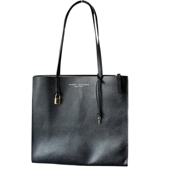Marc Jacobs The Grind Tote Bag In Black - Picture 2 of 10